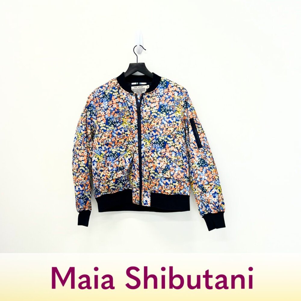 Floral Tory Sport Bomber Jacket